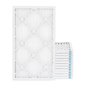 13 x 21-1/2 x 1 MERV 11 ( MPR 1000, FPR 7-8 ) Pleated 1' Air Filters for AC and Furnace. Case of 12. Exact Size: 13 x 21-1/2 x 3/4