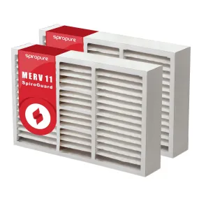 16x25x4 MERV 11 Honeywell FC100A1029 Aftermarket Air Filters (2 Pack)