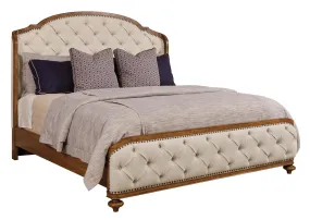 American Drew  BERKSHIRE 011-316 GLENDALE UPH SHELTER BED HEADBOARD 6/6