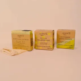 Apollo Shampoo & Conditioner Soap Set