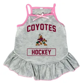 Arizona Coyotes Pet Dress Grey Type