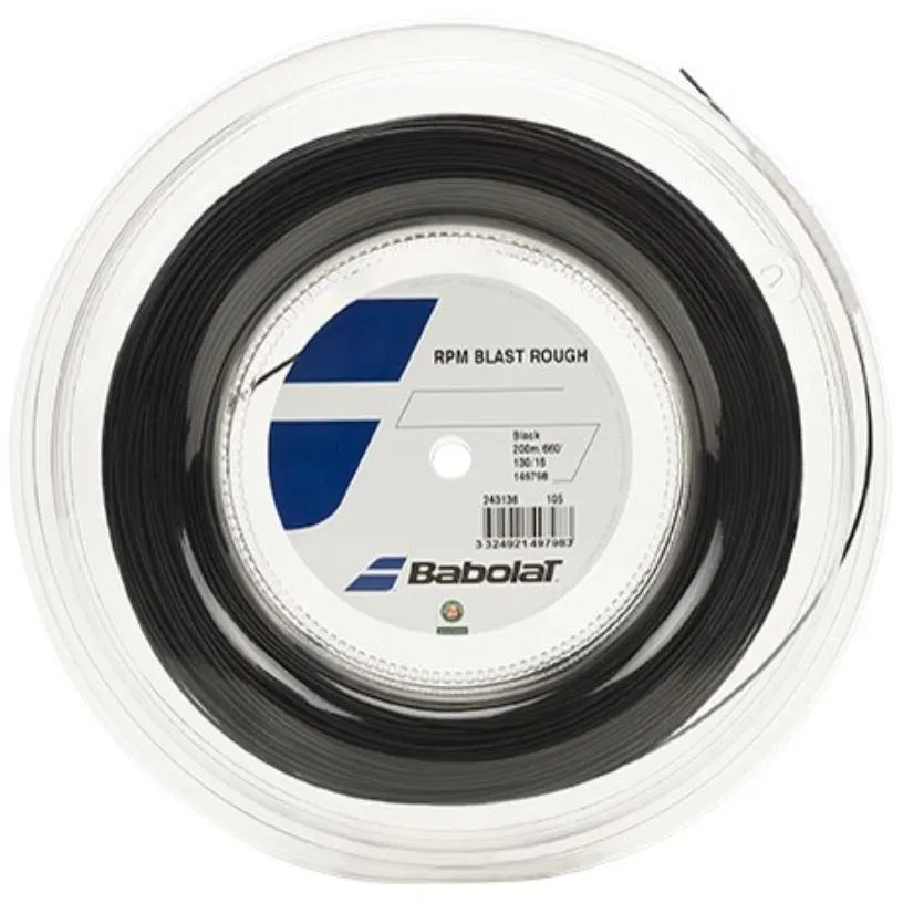 Babolat RPM Blast Rough 1.25 200m String Reel -Black