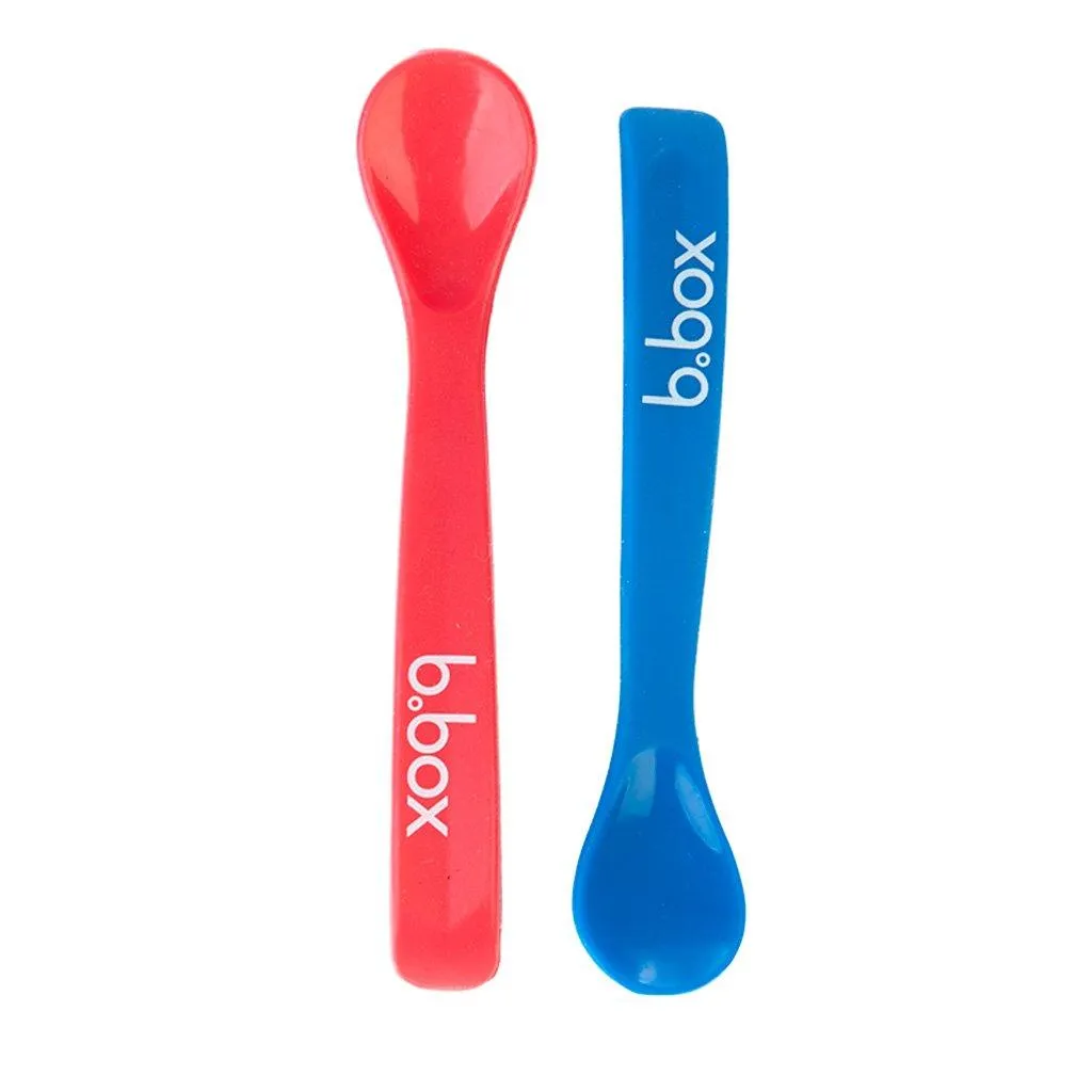 B.box Flexible Silicon Spoons (2 pack)