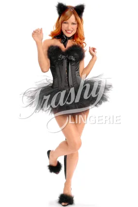 Black Cat Deluxe Corset