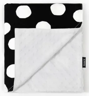 Borny Large Blanket Big Dot Black