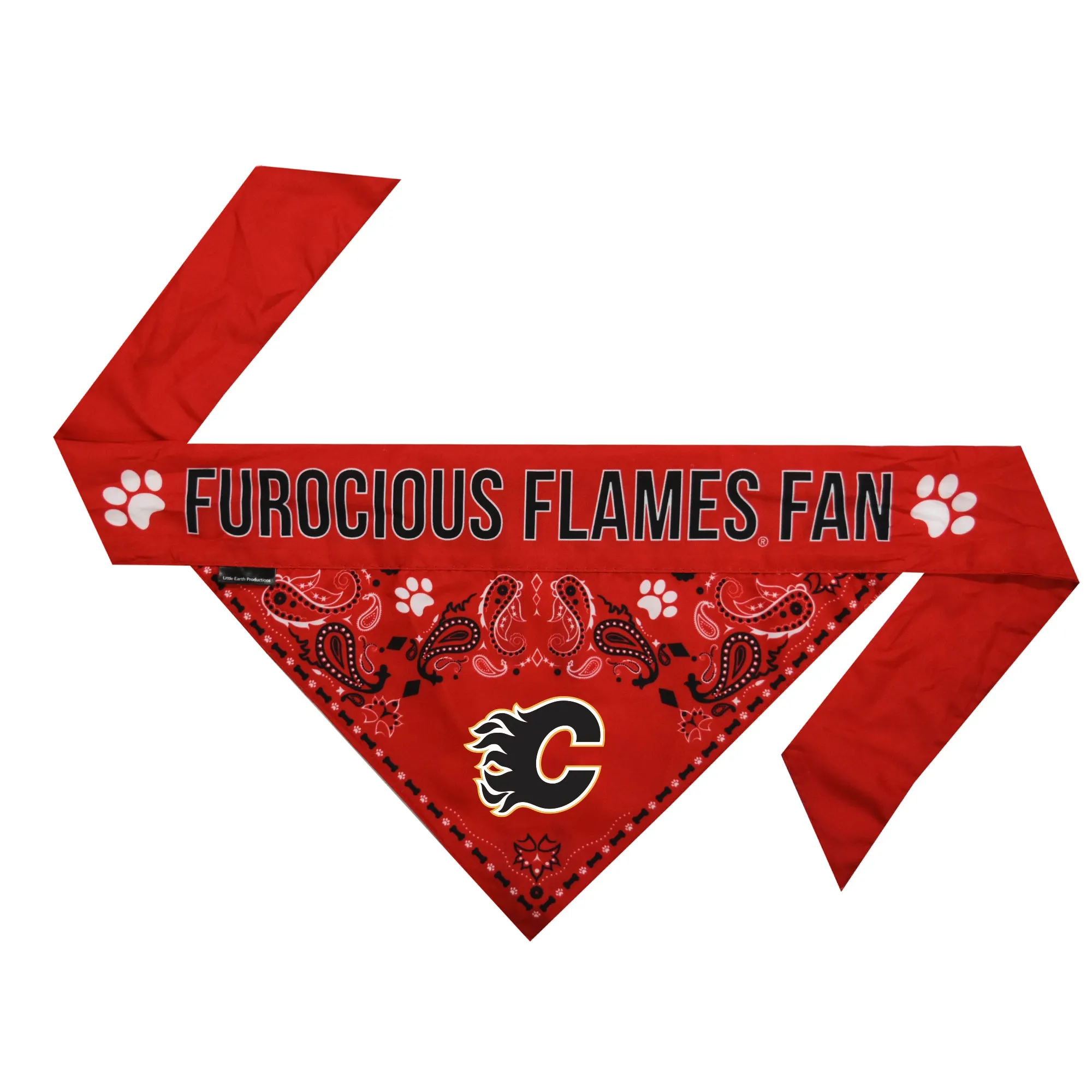 Calgary Flames Pet Bandana