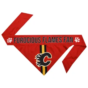 Calgary Flames Pet Bandana