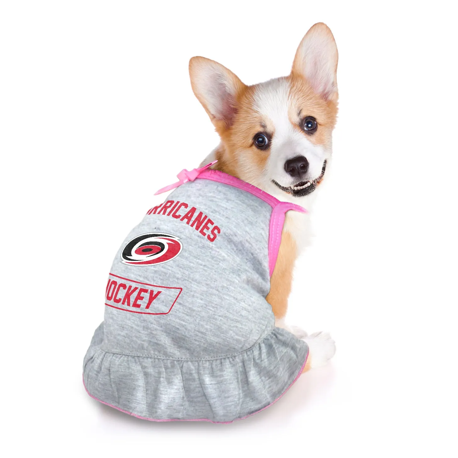 Carolina Hurricanes Pet Dress Grey Type