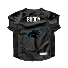 Carolina Panthers Big Custom Pet Stretch Jersey