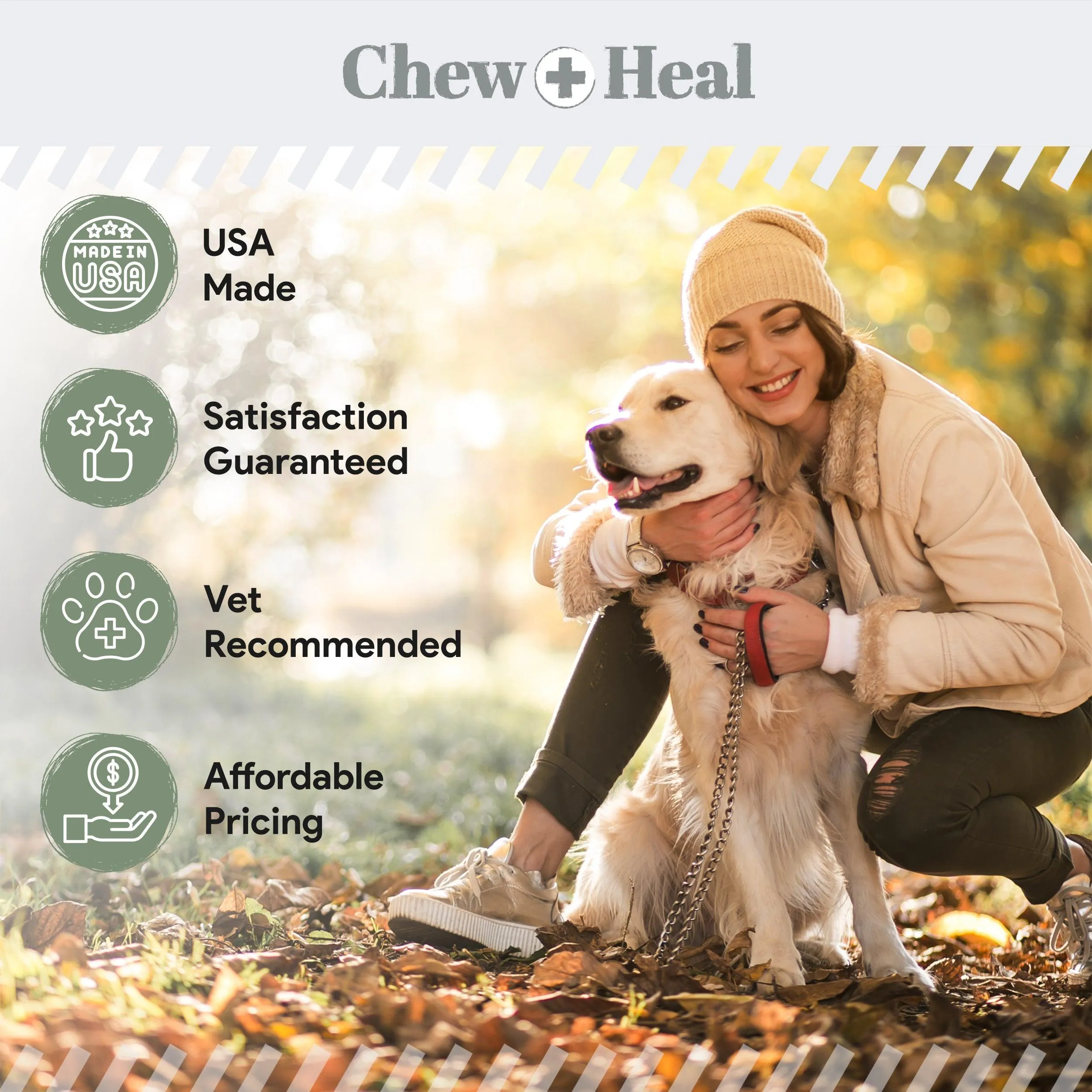 Chew   Heal 4-IN-1 Vitamins and Minerals To Improve Support