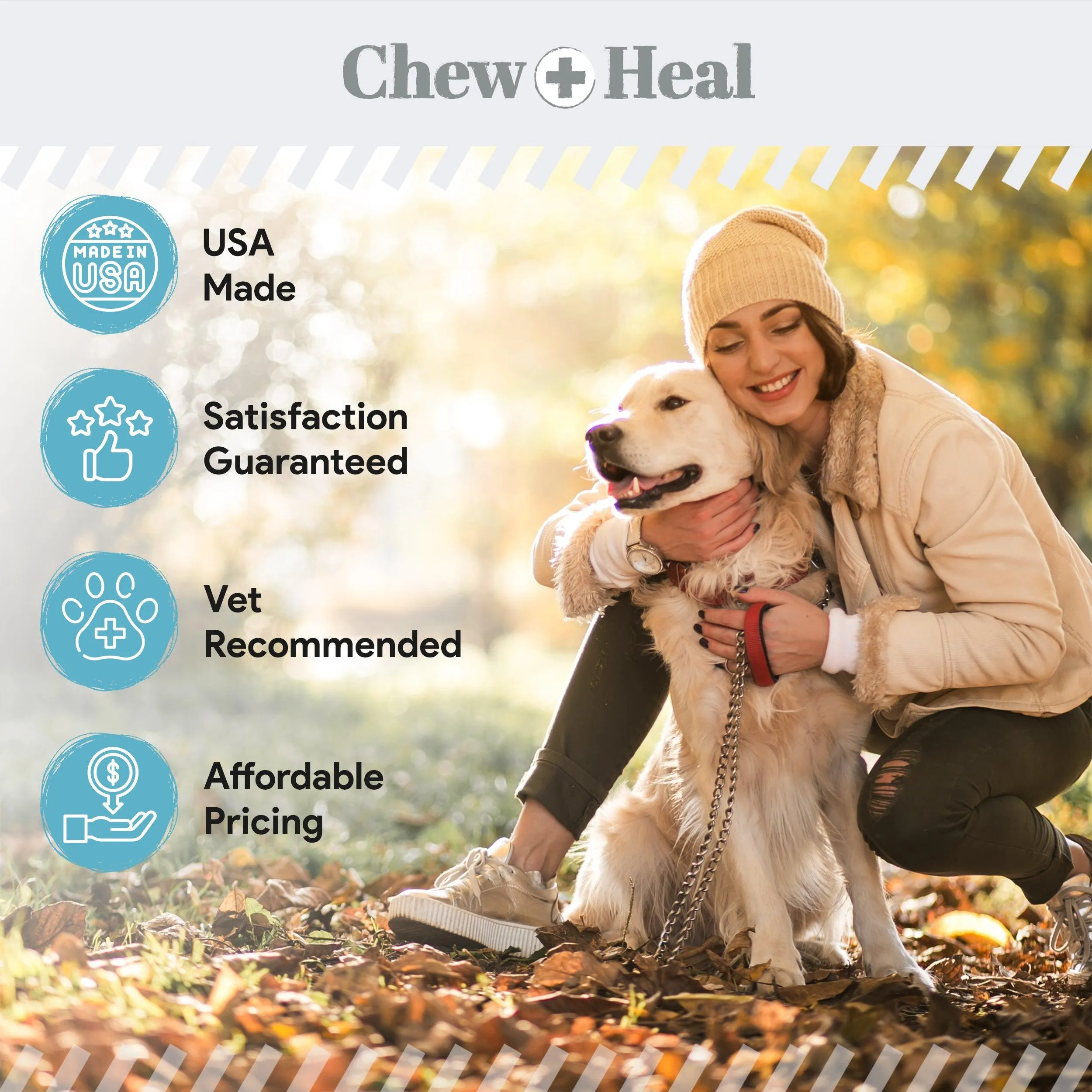 Chew   Heal Dog and Cat Ear Cleaner Drops