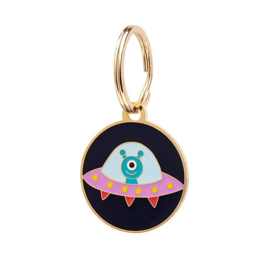 Close Encounter Enamel Pet Charm