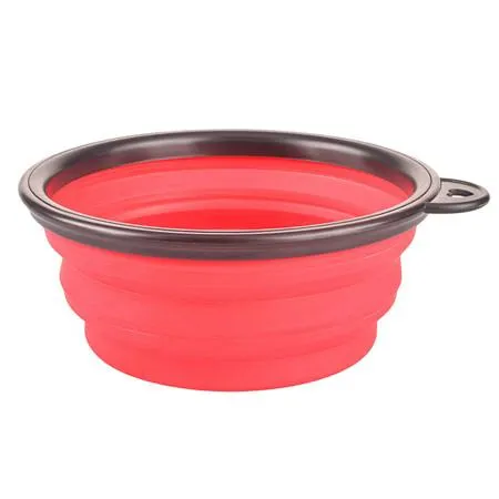 Collapsible Silicone Dog Bowl