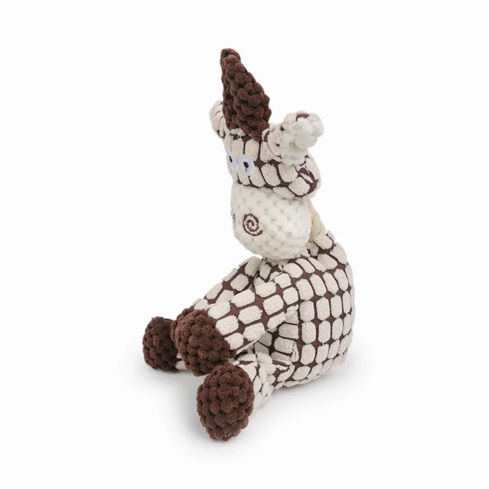 Dear Pet Goose Toy for Dog with Squeaker