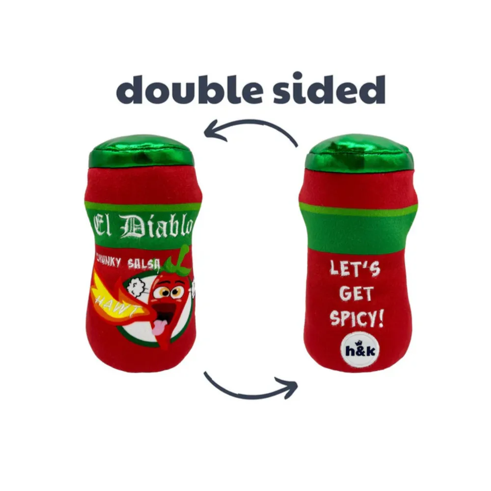 El Diablo Spicy Salsa Dog Toy