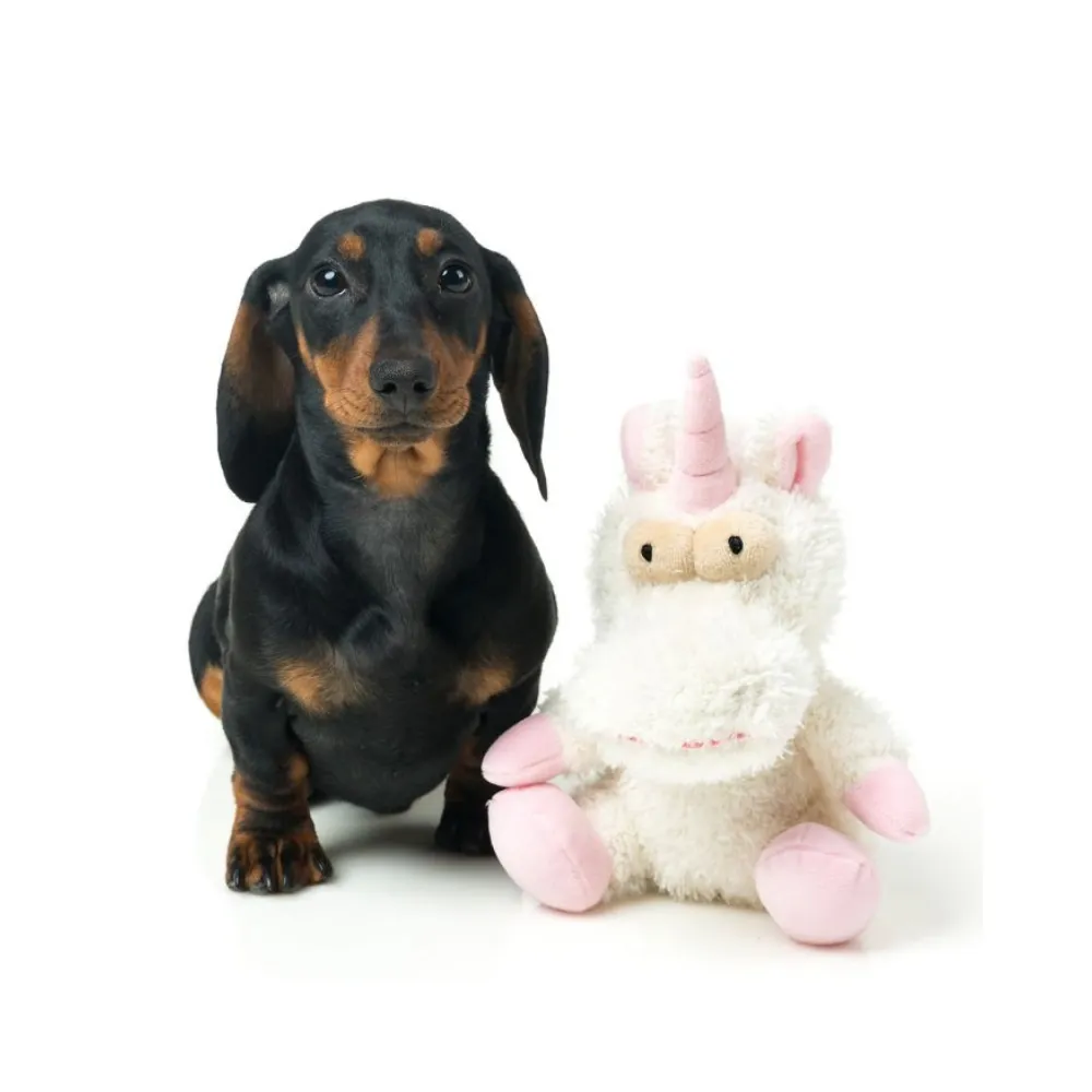 Electra the Unicorn Plush Dog Toy