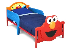 Elmo Plastic 3D Toddler Bed - bundle