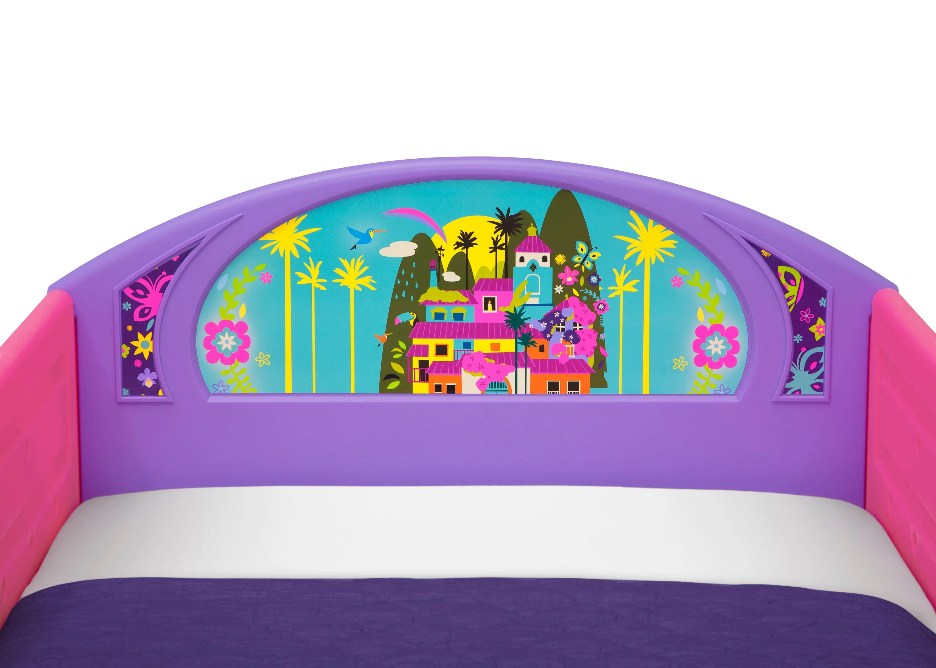 Encanto Plastic Sleep and Play Toddler Bed