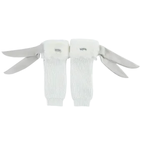 Fida Legwarmers | Off White Teddy