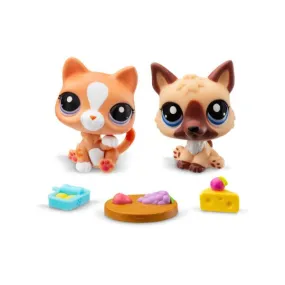 Littlest Pet Shop Pet Pairs Play Set - Shepherd #30 and Cat #34