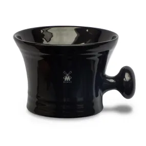 Muhle Black Porcelain Shaving Mug