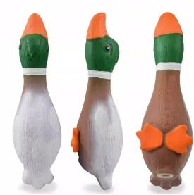 Squawking Latex Sound Dog Toy Duck For Squeeze Squeak Interactive Play