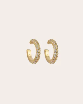 The Go-To Glam ear cuff set - gold plated